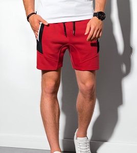 Privé LOEM Streetwear 100% Coton Polaire Logo Personnalisé Hommes Gym Shorts Workout French Terry Fleece shorts - Product Image 1