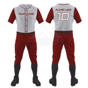 ชุดเบสบอลราคาถูก MOQ ต่ำ ชุดเบสบอลคุณภาพสูงสำหรับชุดกีฬา - Product Image 2