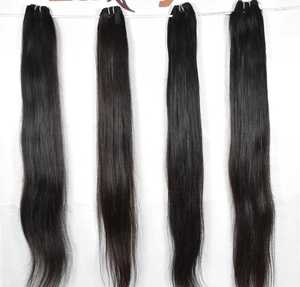 Wholesale 100 Percent Virgin Brazilian Remy Hair Best Vendors' Unprocessed Raw Indian <b>Body</b> <b>Wave</b> Indian <b>Body</b> <b>Wave</b> With Closure - Product Image 2
