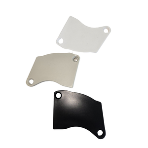 Pareja pequeña de tapas de extremo negras para brazos pequeños (derecha + izquierda) Accesorios de plástico impresos profesionales para toldos Made in Italy - Product Image 4