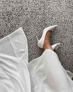 U.CHIC 2024 été élégant soie à manches longues Anti-rides à la main prière Abaya robe pour femmes musulmanes adultes traditionnel - Product Image 6