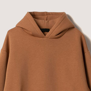 Última Venta caliente Hombres Boxy Fit Sudadera con capucha en blanco Logotipo personalizado Nueva moda Ropa de calle Sudaderas con capucha térmicas - Product Image 5