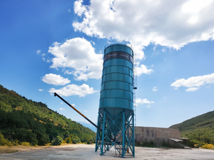 Silo de stockage en acier de type boulonné Constmach de 500 tonnes, haute efficacité, faible coût, garantie de 2 ans pour le stockage du ciment et du béton - Product Image 6