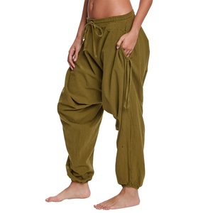 Pantalones Harem para Mujer, Diseño Personalizado, Nuevo, Directo de Fábrica, Secado Rápido, Alta Calidad, 100% Algodón, Ecológicos, Corte Holgado - Product Image 5