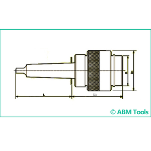 Adaptateur de mandrin à changement rapide ABM - Garantie 1 an Produit phare 2022 - Product Image 2