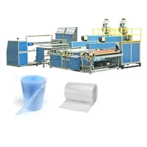 LDPE LLDPE Cling Wrapping Film PE air bubble film extrusion machine wrap bubble film machinery