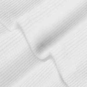 Sweat à capuche oversize en molleton français d'hiver avec logo personnalisé, streetwear pour homme, anti-boulochage, coupe ample, blanc, manches longues - Product Image 3