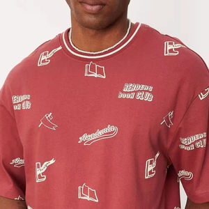 Camiseta de hombre con estampado serigrafiado, diseño profesional ligero, 100% algodón, corte holgado, estampado duradero. - Product Image 5