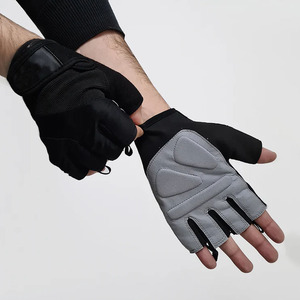 Premium Breathable Half-Finger Workout <b>Gloves</b> for Powerlifting Gym Training Customized Spandex Unisex <b>Weight</b> Lifting <b>Gloves</b> Sale - Product Image 4