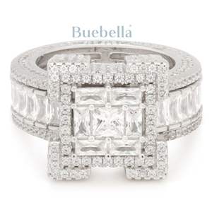 Men's 14K Gold Fine Jewelry <b>Rings</b> Trendy Fashion Cuban Hip Hop Style Popular <b>Diamond</b> <b>Rings</b> for Drop-shipping - Product Image 4