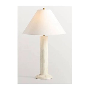 Beautiful Carved Bone Table <b>Lamp</b> with Striking Design Without <b>Shade</b> Elegant Bedside <b>Lamp</b> Stylish Bedroom Wedding Home Office - Product Image 3