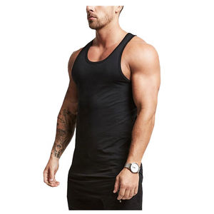 Débardeur personnalisé pour homme débardeur décontracté respirant musculation débardeur d'entraînement de gymnastique athlétique débardeur Stringer - Product Image 3