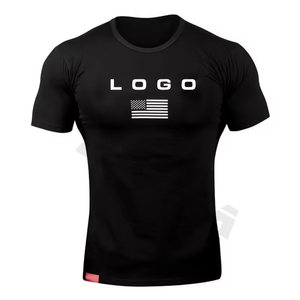 Camiseta Deportiva de Compresión para Hombre, Tejido de Punto con Impresión Personalizada, de Secado Rápido y Ecológica - Product Image 5