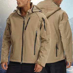 Combat Outdoor Jackets Windproof <b>Waterproof</b> <b>Coat</b> Softshell <b>Coat</b> Tactical Jackets 100% Polyester Standard Adults Soft Shell - Product Image 6