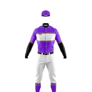 Meilleures ventes, prix imbattable, ensembles de tenues de baseball respirantes pour hommes, haute qualité, 100% polyester, design personnalisé, vente en ligne - Product Image 1