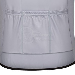Gilet de cyclisme professionnel à col rond, couleur unie, gilets de cyclisme confortables et durables à vendre - Product Image 5