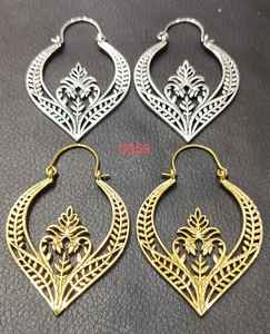 Wholesale Bohemian Style Metal Earrings by Rawat Handicrafts <b>Fashionable</b> Brass hippie <b>Jewellery</b> for Resellers in India - Product Image 3