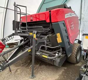 Mini presse à foin MASSEY FERGUSON RB 4180V Presse à balles rondes neuve et d'occasion pour moteur de composants à noyau d'herbe. - Product Image 3