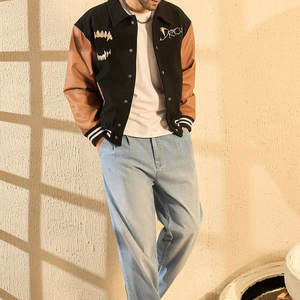 Vêtement de rue de qualité supérieure, veste de baseball personnalisée en couleur et en taille, dernier prix, vêtements, broderie, veste universitaire - Product Image 4