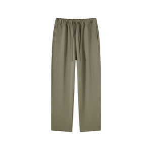 กางเกงวิ่งขายาวสำหรับผู้ชายเอวกลางพิมพ์ลายโลโก้ได้ตามต้องการ - Product Image 2