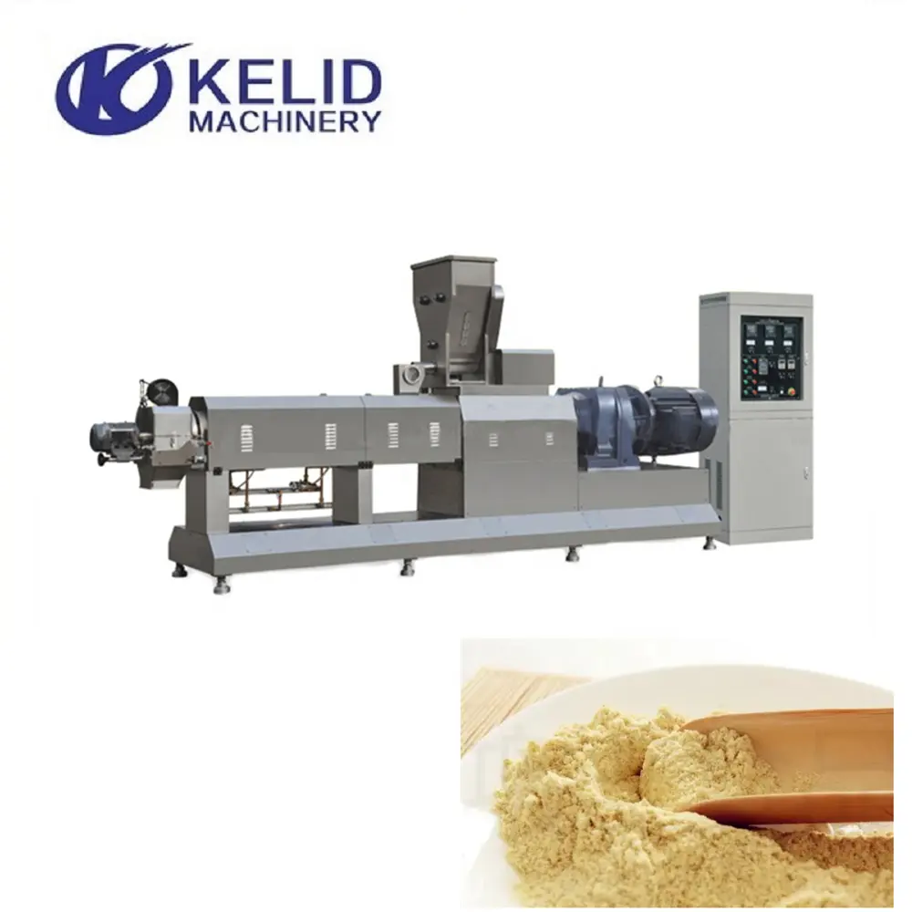 Full Automatic Modified Starch Baby Food Powder Making Machine Processing Line