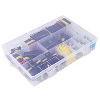 Kit de 240 connecteurs de câbles électriques IP68 étanches pour FPC, PCB, UHF, RF, systèmes solaires, micro-ondes, nylon, aérospatiale et automobile