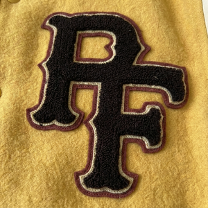 Premium Quality Custom Fit Wool Blend Body Leather Sleeves Letterman Varsity Jacket For Men's Collage Baseball jacket for men - Product Image 5