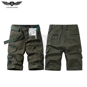 Shorts cargo pour hommes, nouvelle arrivée, design personnalisé, service OEM, couleur verte, qualité supérieure, confortable pour l'été, 2025 - Product Image 3