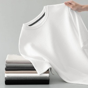 Summer <b>Men</b> Large Size UPF 50+ T-Shirts Beach Sports Surf Shirt Short Sleeve Quick Dry Breathable Sportswear Outdoor <b>Swimming</b> <b>Top</b> - Product Image 2