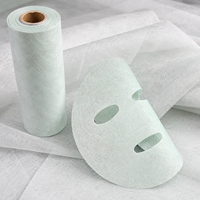 Masque facial en feuille Y583 au thé vert, tissu 100% végétal modifié, gel rafraîchissant avec extrait de thé vert pour les soins quotidiens