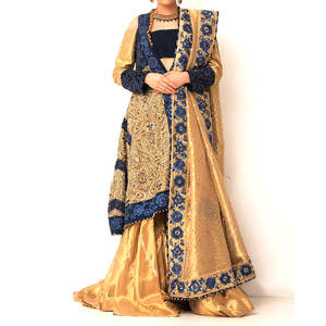 2025 créateur de mode personnaliser 3 pièces pelouse brodé pakistanais et indien élégant Tradition robe de soirée - Product Image 1