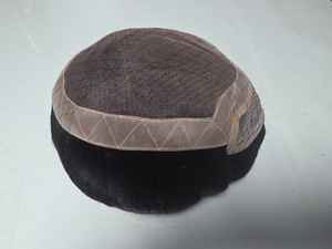 Peluca india de alta calidad de Taz Hair para hombres Deep Wave Kinky Curl Style Soft Mono Base Toupee System Directo de Bangladesh - Product Image 3