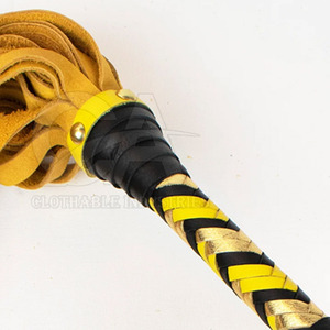 High Quality PU Leather Horse Riding Whip for Outdoor Training Custom Logo Equestrian Riding <b>Flogger</b> for Wholesale Supply - Product Image 2