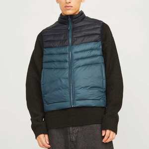 Custom Shinny Puffer Green <b>Lightweight</b> Full Zip Body Warmer Sleeveless Jacket with Padded <b>Gilet</b> Vest FOR Winter - Product Image 2