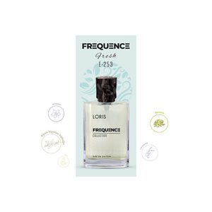 LORIS PARFUM Frequence E-253 Men's Eau De Parfum 50ML Fruity Citrus Scent Long Lasting Modern Casual Spray - Product Image 1