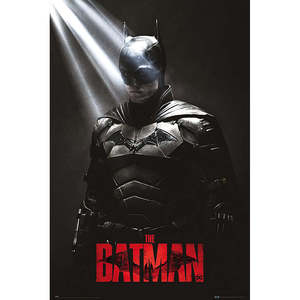 Póster Moderno de Batman con Retrato de Robert Pattinson en Estilo de Diseño con Sombras - Product Image 5