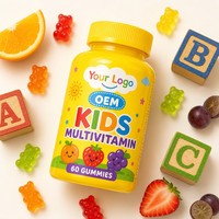 Kinder Multivitamine Gummies Compleet 13 Vitaminen Kauwbare Fruit Supplement 60 Gummies OEM