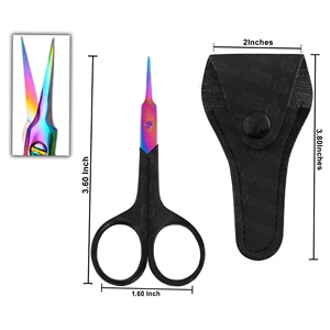 Tijeras de Precisión con Punta de Flecha de Acero Inoxidable para Manicura y Cuidado de Uñas, Herramientas de Belleza, Proveedor OEM, Venta al Por Mayor - Product Image 5