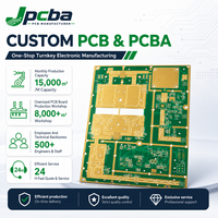 Fabrication de circuits imprimés multicouches (PCBA) haute fréquence sur mesure à 6 couches avec masque de soudure vert, service complet, MOQ 1 pièce