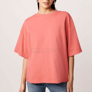 เสื้อยืดโอเวอร์ไซส์ของผู้หญิงเสื้อยืดโอเวอร์ไซส์แบบมีสไตล์ใหม่ - Product Image 5