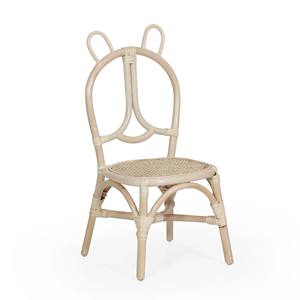 Silla de comedor infantil de ratán de tamaño pequeño, la más vendida, al precio más bajo, material natural, sillas de comedor para bebés - Product Image 4