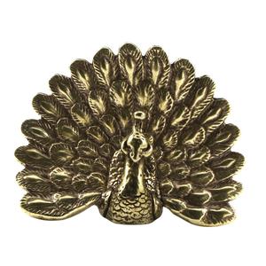 Sculpture de paon en laiton coulé Festival maison de mariage décor de jardin Sculptures de paon objet décoratif à des prix bas - Product Image 4