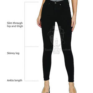 Nouveau pantalon en jean décontracté pour femme 2026, style personnalisé, respirant, vente chaude - Product Image 4