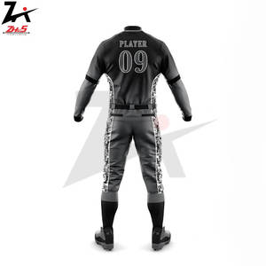 Vente chaude Vêtements de baseball personnalisables Maillots de baseball vierges de qualité supérieure Hommes Jeunes Uniformes de sport sublimés en gros Équipes - Product Image 4