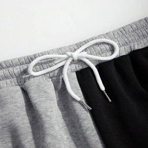 OEM personnalisé de haute qualité survêtements en molleton de coton motif gaufré combinaisons de jogging dans la rue porter style extérieur survêtements pour hommes - Product Image 5