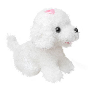 Yürüyüş peluş oyuncak köpek gerçekçi dolması yavru pil işletilen yürüyüş köpek Barking Shaking k oyuncak sallayarak kuyruk ile - Product Image 2