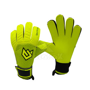Nouveaux gants de gardien de but professionnels avec bout des doigts gants de gardien de but pour enfants adultes taille d'entraînement de Football lisse en Latex épais - Product Image 2