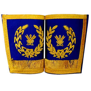 ถุงมือหนังปักลายสำหรับงานฝีมือระดับแกรนด์สำหรับ2025พร้อมป้ายเย็บติด - Product Image 2