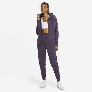 ชุดวอร์มเล่นกีฬาวิ่งของผู้หญิงชุดออกกำลังกายขนแกะ2ชิ้นขนาด XL พิมพ์โลโก้ตัวเลือกขนาดพิเศษ - Product Image 2