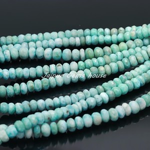 Nouvelle tendance naturelle Larimar facettes Rondelle perles 7mm-9mm perles pour bijoux accessoires meilleure qualité en gros pierres précieuses Eads - Product Image 1